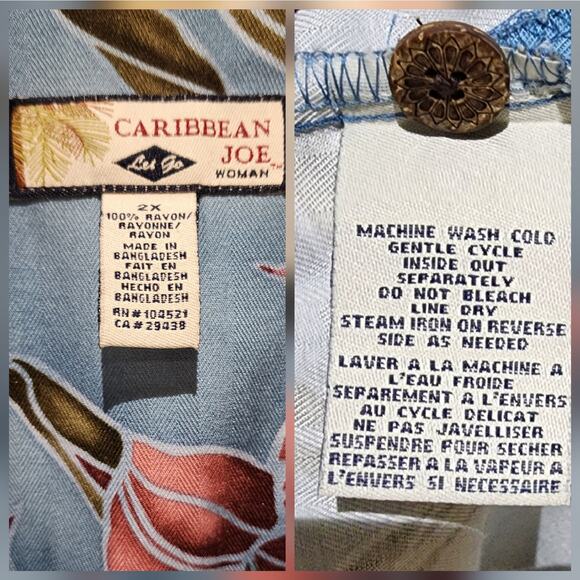 Hawaiian Shirt Button Down - Picture 3 of 3